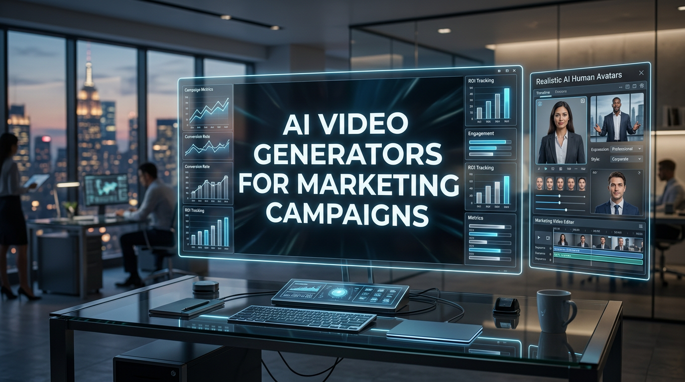 Top AI Video Generators for Marketing Campaigns